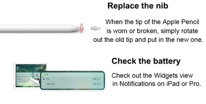 For Apple Pencil Pro 1st 2nd USB-C Stylus Pen With Magnetic Charging Power Display for iPad Pro M2 M4 mini iOS Tablet Touch Pens