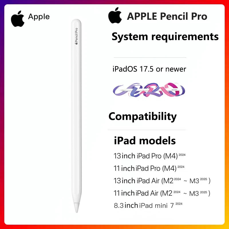 For Apple Pencil Pro 1st 2nd USB-C Stylus Pen With Magnetic Charging Power Display for iPad Pro M2 M4 mini iOS Tablet Touch Pens