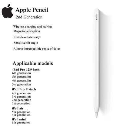 For Apple Pencil Pro 1st 2nd USB-C Stylus Pen With Magnetic Charging Power Display for iPad Pro M2 M4 mini iOS Tablet Touch Pens